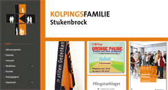 Desktop Screenshot of kolping-stukenbrock.de